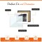 iFrame 18” x 22” Black Framed Chicago City Wrigley Field Framed Art Work For Wall Decor With Photo Mat | Chi Town Skyline Wall Art | Black And White Picture Wall Art Decor